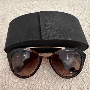 Prada Tortoise Shell Sunglasses